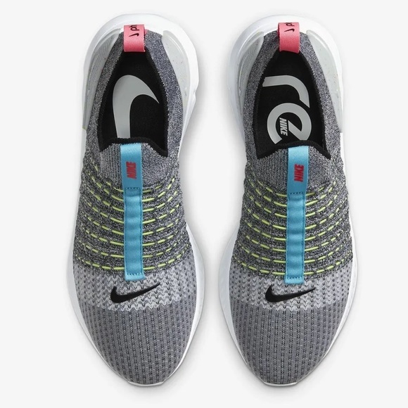 Nike React Phantom Run Flyknit 2 Grey - Picture 5 of 11